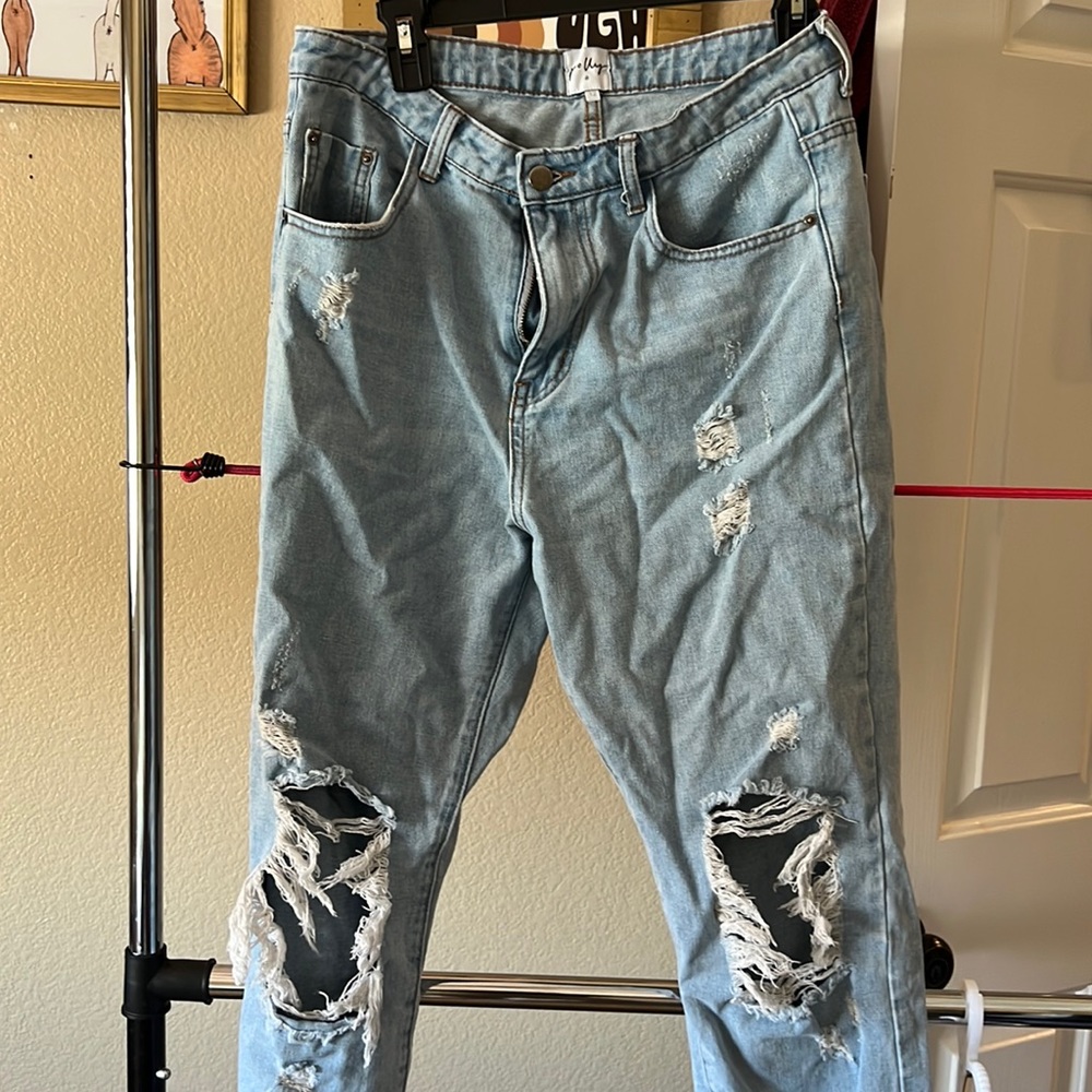 Distressed princess polly jeans size 12